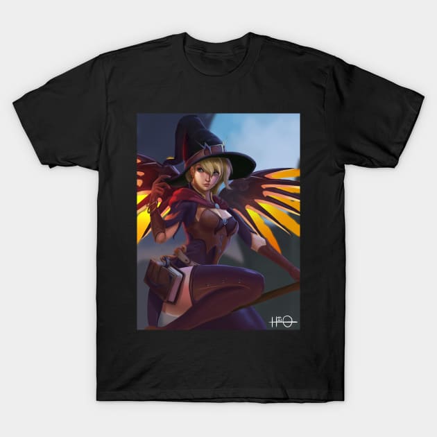 Mercy Witch Full T-Shirt by fallynchyld